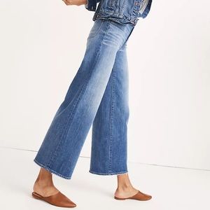 Madewell Wide-Crop Jeans